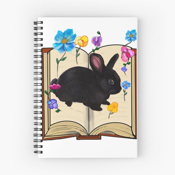 Item preview, Bookish Bookworm Reading Books - Bunny rabbit Book lover designed and sold by Artonmytee.