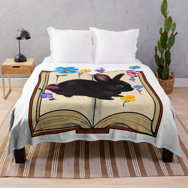 Item preview, Bookish Bookworm Reading Books - Bunny rabbit Book lover designed and sold by Artonmytee.