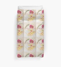 Monday Morning Bonnet Lady Duvet Cover