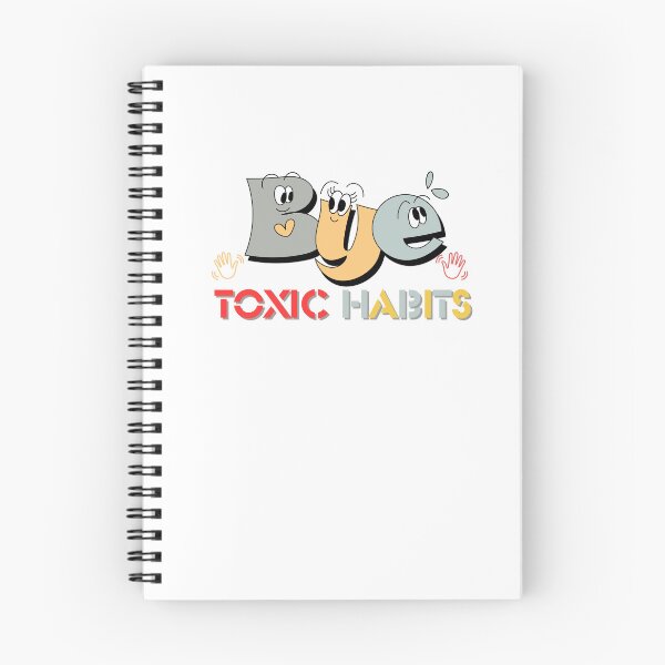Item preview, Bye toxic habits t-shirt designed and sold by AppleMe.