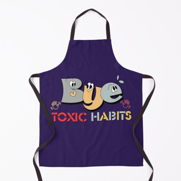 Item preview, Bye toxic habits t-shirt designed and sold by AppleMe.