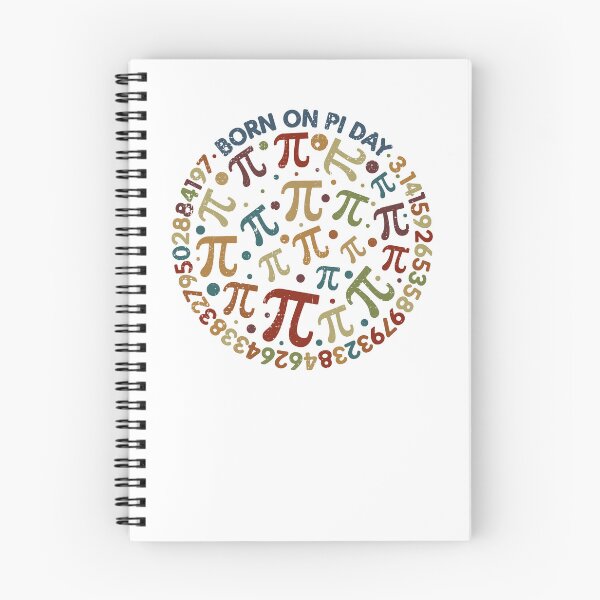 Item preview, Born on Pi Day March 14 Distressed Retro Circle Shaped Mathematics Retro Design  designed and sold by venomousvector.