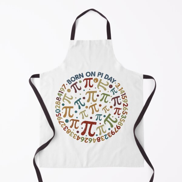 Item preview, Born on Pi Day March 14 Distressed Retro Circle Shaped Mathematics Retro Design  designed and sold by venomousvector.