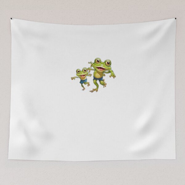 Item preview, frogs in love A Frog and His Son frog warrior  designed and sold by Catana lover.