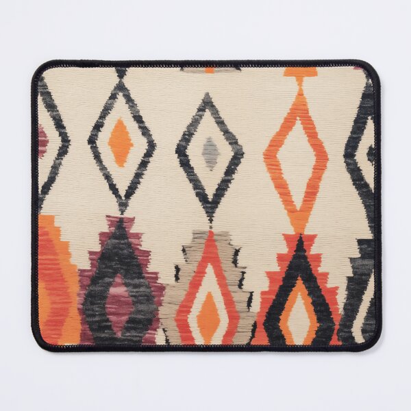 Item preview, Moroccan Berber Rug Design No.48 - Multicolor, Ivory White designed and sold by Zoltan Ratko.