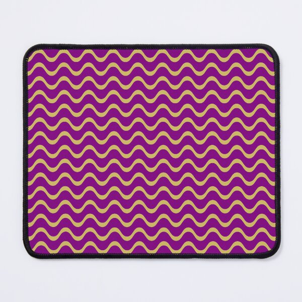 Item preview, Purple and Gold Wavy Pattern designed and sold by Jeallan Designs.