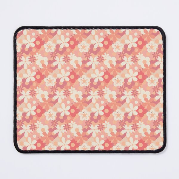 Item preview, Pantone 2024 Peach Fuzz Flower Power Pattern designed and sold by ClaudiaFlores.