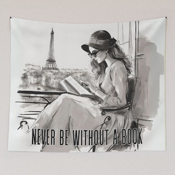 Item preview, Reading in Paris designed and sold by InkDrinker23.