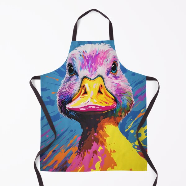 Artikelvorschau, Entenporträts Kunst. Tier bunt. Tierkissen. entworfen und verkauft von formform.