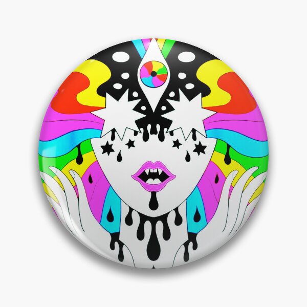 Item preview, Starry Eyed Psychedelic Trip Design designed and sold by silkdegreestees.