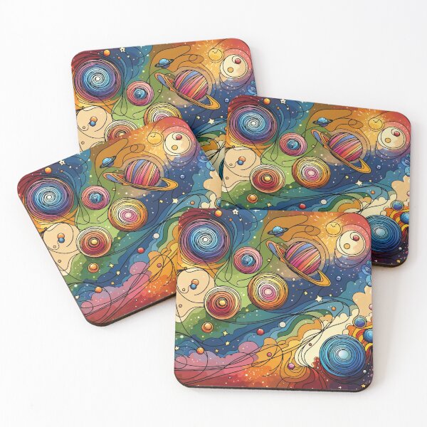 Item preview, Distorted space planets designed and sold by Expressartzone.