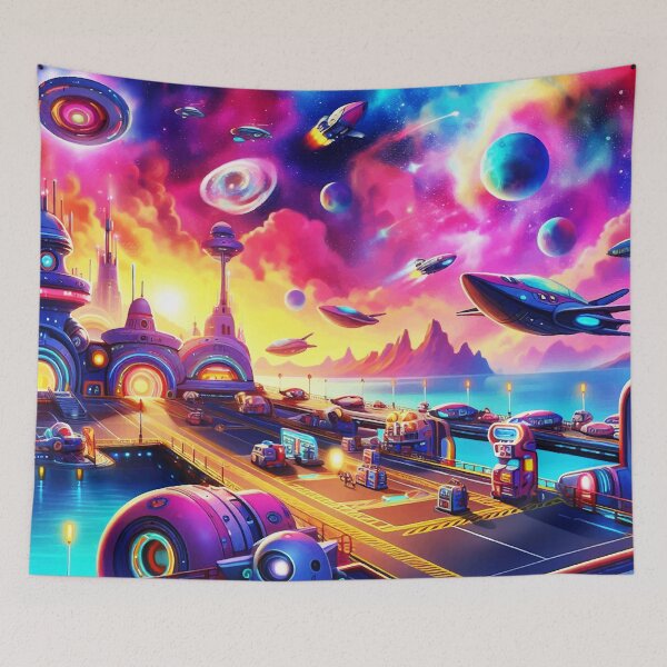 Item preview, Spaceport Docks designed and sold by manbaito.