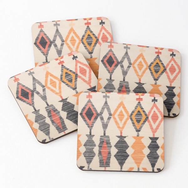 Item preview, Moroccan Berber Rug Design No.49 - Multicolor, Ivory White designed and sold by Zoltan Ratko.