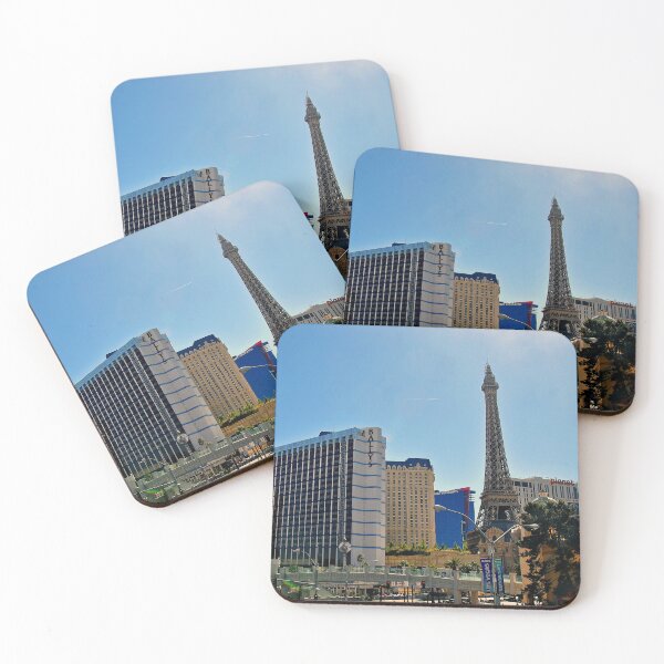 Item preview, Eiffel Tower Paris and Ballys Hotel Las Vegas America designed and sold by AndyEvansPhotos.