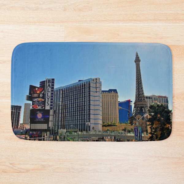 Item preview, Eiffel Tower Paris and Ballys Hotel Las Vegas America designed and sold by AndyEvansPhotos.