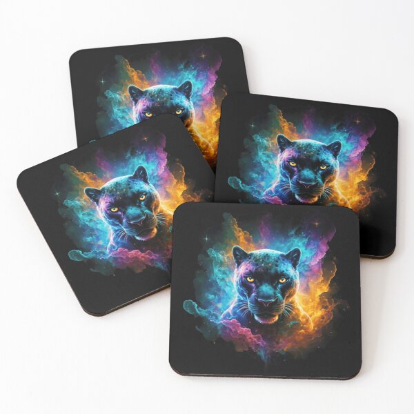 Item preview, Cosmic Colorful Black Panther designed and sold by M R Design.