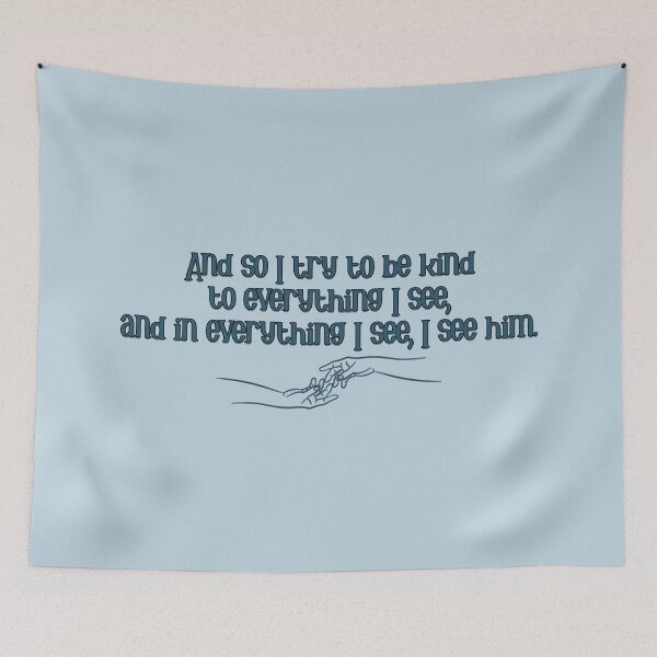 Item preview, Copy of A Little Life Quote Everything I see, I see him designed and sold by baranskini.