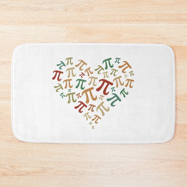 Item preview, Pi Heart Happy Pi Day Mathematics Distressed Vintage Design designed and sold by venomousvector.