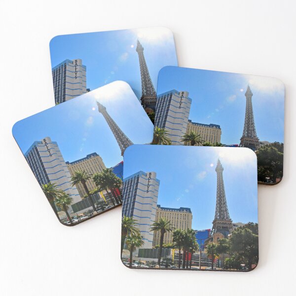 Item preview, Eiffel Tower Paris and Ballys Hotel Las Vegas America designed and sold by AndyEvansPhotos.