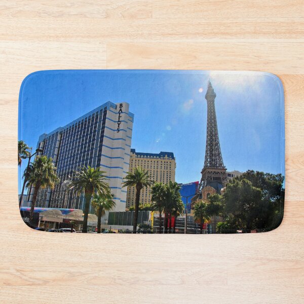 Item preview, Eiffel Tower Paris and Ballys Hotel Las Vegas America designed and sold by AndyEvansPhotos.