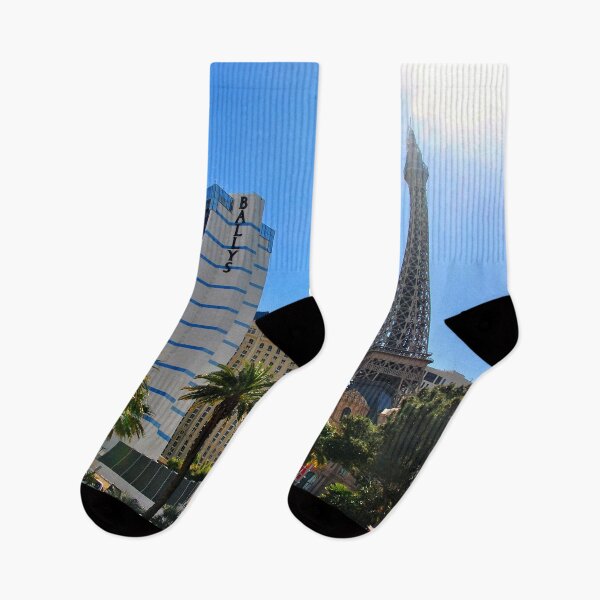 Item preview, Eiffel Tower Paris and Ballys Hotel Las Vegas America designed and sold by AndyEvansPhotos.
