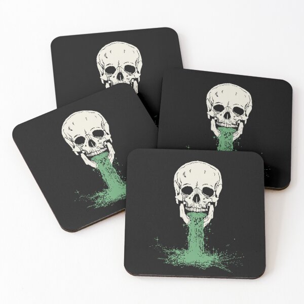 Item preview, Glitter Puking Skull designed and sold by Paul Götze.