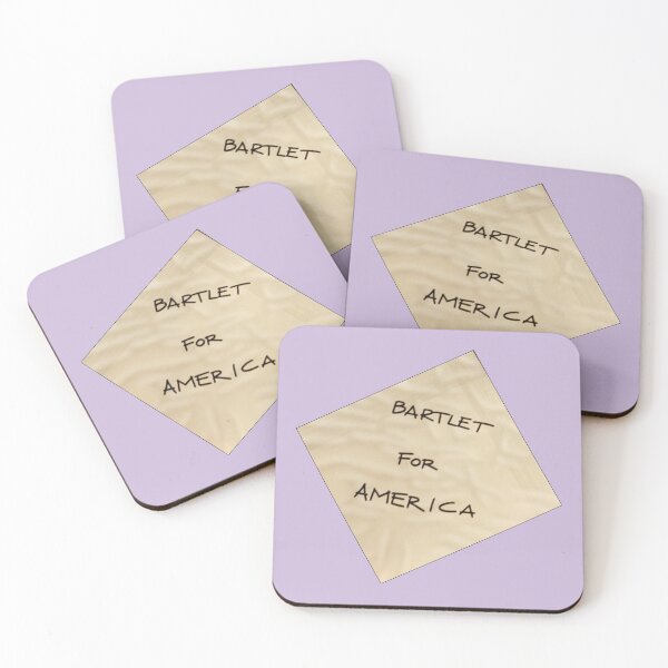 Item preview, The West Wing Bartlet for America Napkin designed and sold by baranskini.