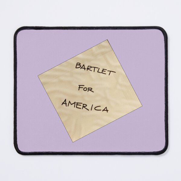 Item preview, The West Wing Bartlet for America Napkin designed and sold by baranskini.