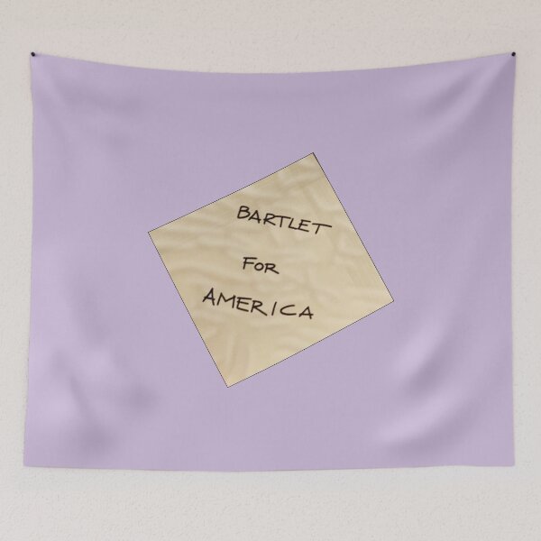 Item preview, The West Wing Bartlet for America Napkin designed and sold by baranskini.