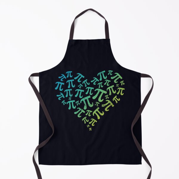 Item preview, Pi Heart created with Pi symbols Retro Heart-shaped Design designed and sold by venomousvector.