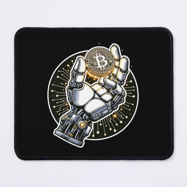 Item preview, Cyber Bitcoin Hand designed and sold by pixelpulsenyc.