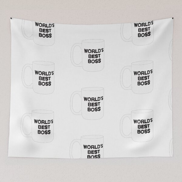 Item preview, World’s Best Boss - The Office  designed and sold by jennysselling.