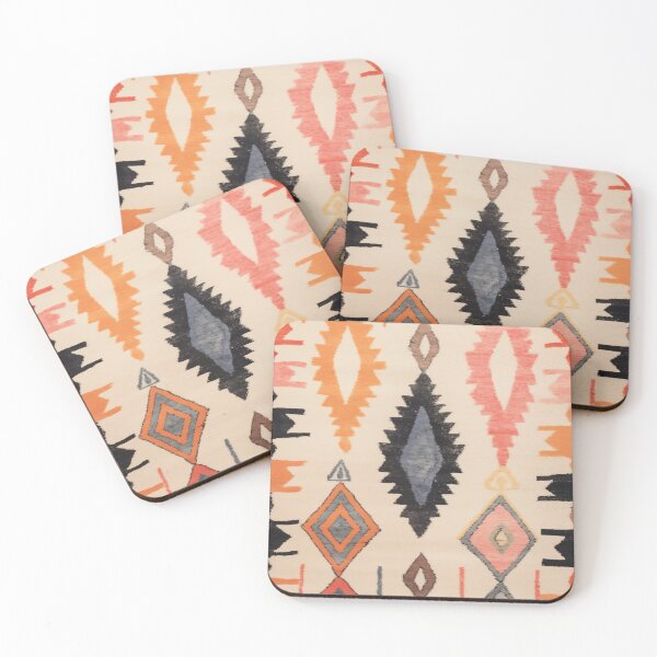 Item preview, Moroccan Berber Rug Design No.50 - Multicolor, Ivory White designed and sold by Zoltan Ratko.