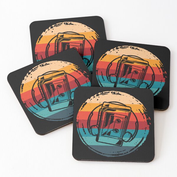 Item preview, Portable Cassette Tape Player, Retro Circle designed and sold by PaulSDesign.
