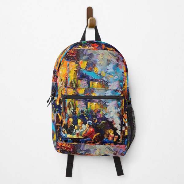 Item preview, Convergence of Colors- Cubism, Fauvism, and Impressionism in the Dynamic Canvas of the Cigar Lounge designed and sold by OlfactoART Studio.