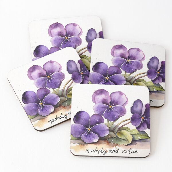 Item preview, February Violets: Symbolic Elegance in Floral designed and sold by T-shirtMill.
