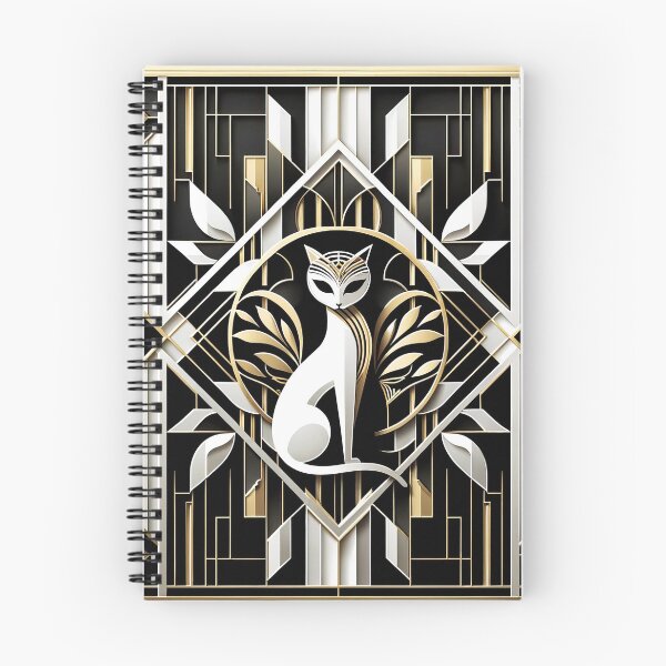 Item preview, Art Deco Cat 1 designed and sold by Made-by-Gus.