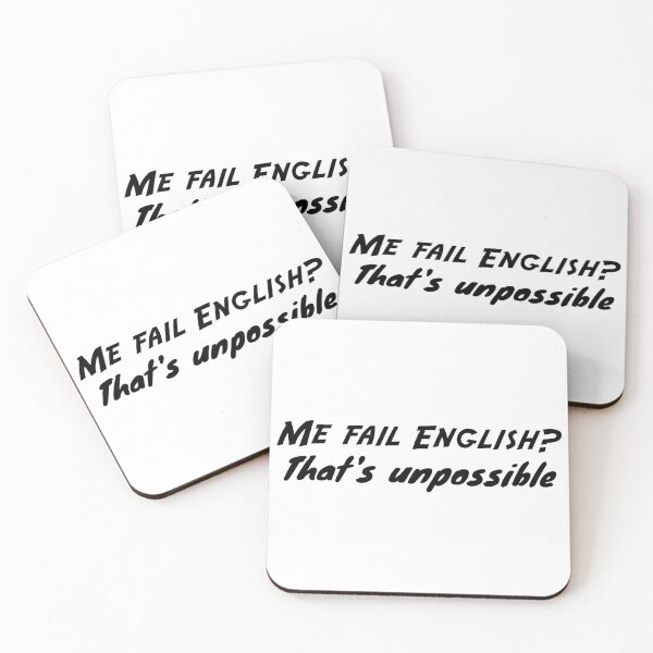 Item preview, Me fail English- That's unpossible designed and sold by 101univers.