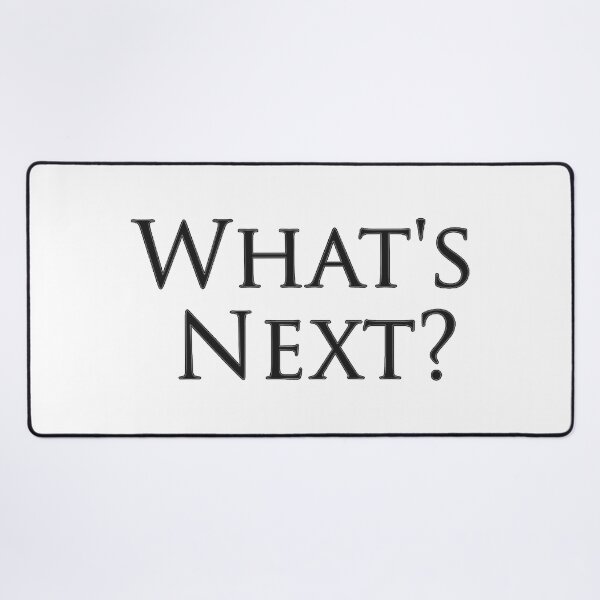 Item preview, The West Wing What's Next? Black Outline designed and sold by baranskini.