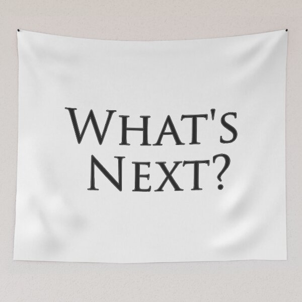 Item preview, The West Wing What's Next? Black Outline designed and sold by baranskini.
