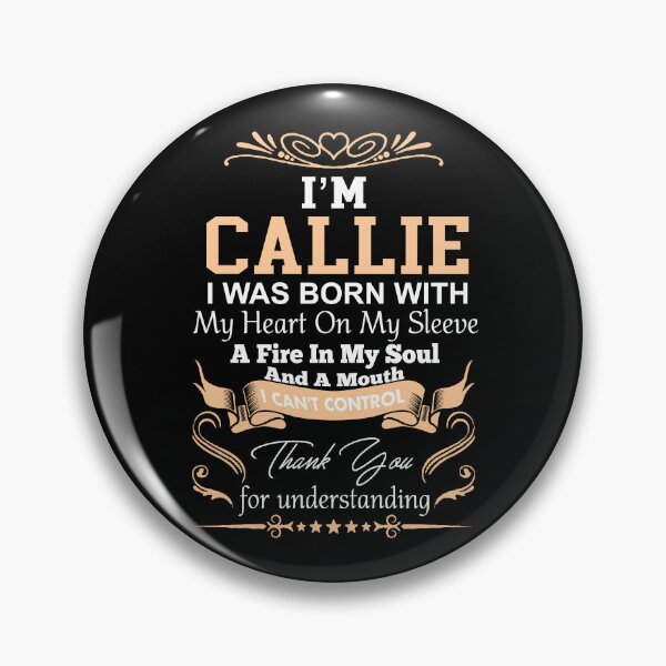 Artikelvorschau, Definition des Mädchennamens Callie entworfen und verkauft von Share-me.