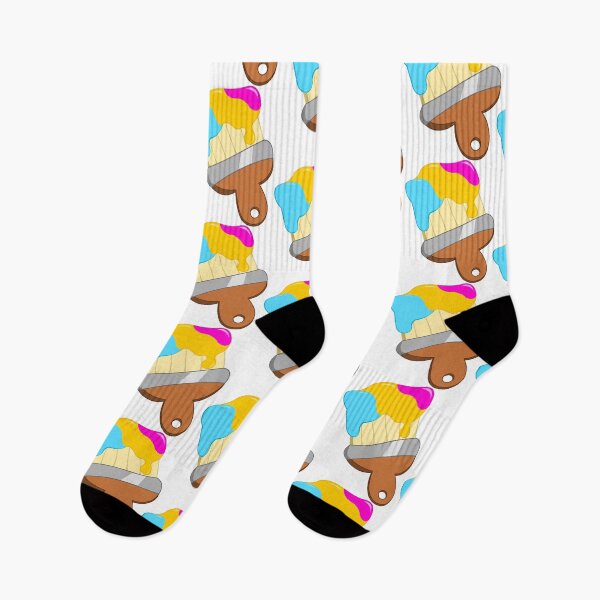 Item preview, Pansexual Pride Flag Paintbrush designed and sold by HarveyHandcraftsandDesigns.
