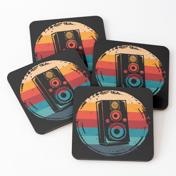 Item preview, Speaker, Retro Circle designed and sold by PaulSDesign.