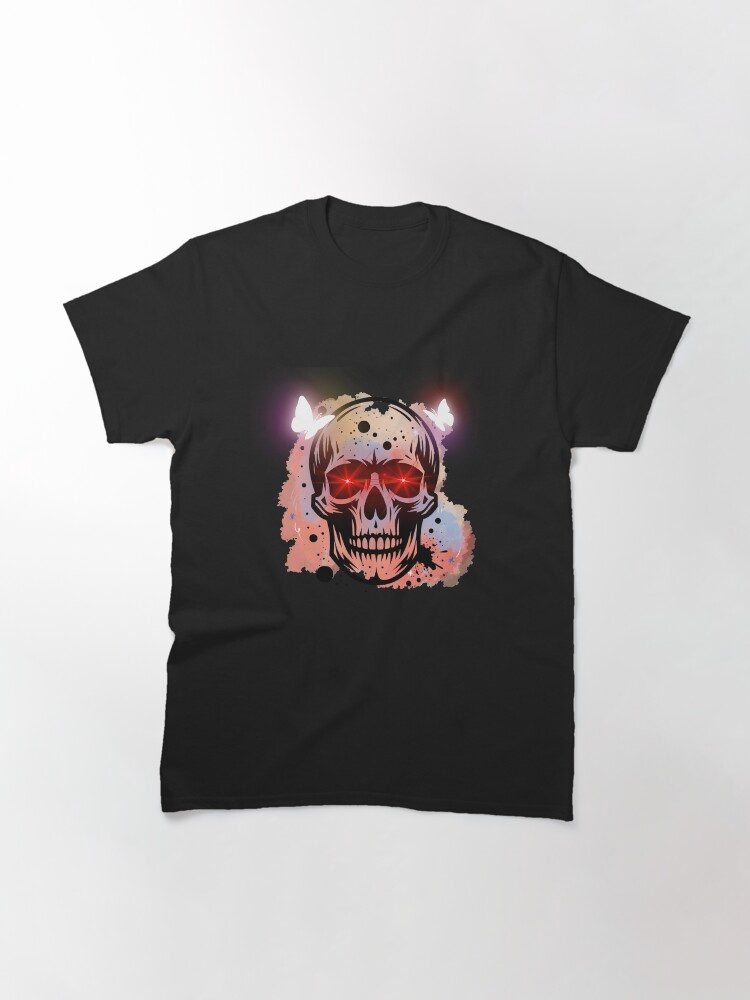 Thumbnail 3 of 7, Classic T-Shirt, Skull Artwork designed and sold by nncreator.