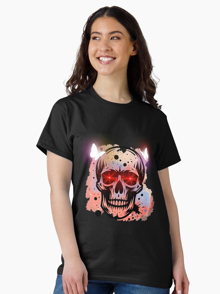 Thumbnail 2 of 7, Classic T-Shirt, Skull Artwork designed and sold by nncreator.