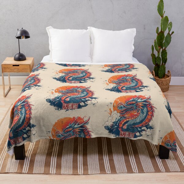 Item preview, Chinese Lunar New Year Blue Dragon designed and sold by BandA-Merch.