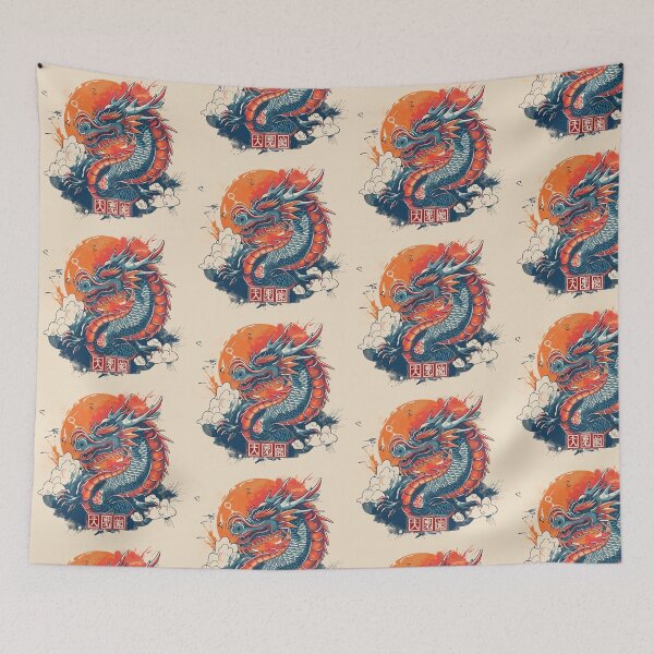 Item preview, Chinese Lunar New Year Blue Dragon designed and sold by BandA-Merch.