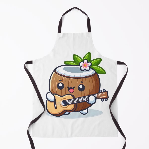 Item preview, Kawaii Coconut: Guitar designed and sold by CanvasCutie.