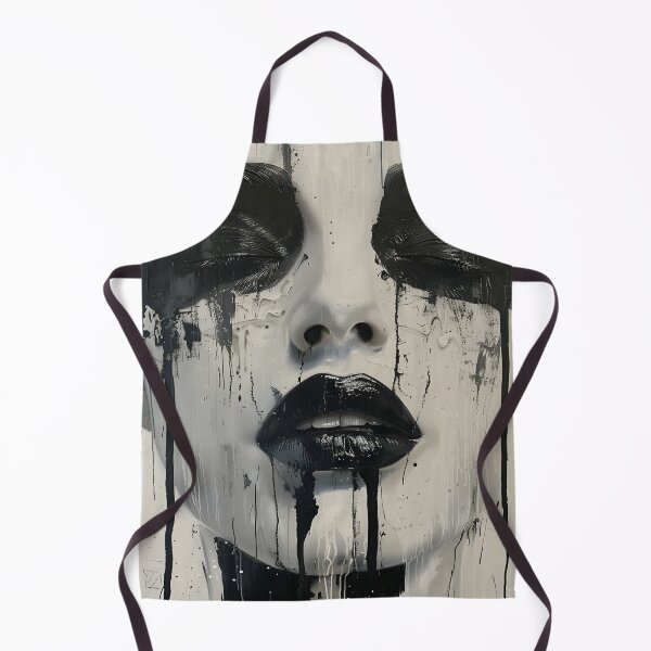 Item preview, Dripping paint edgy human face print designed and sold by dcrc.