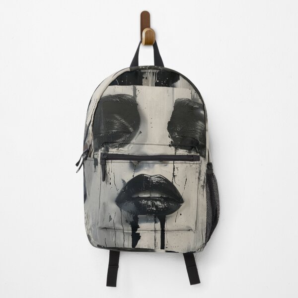 Item preview, Dripping paint edgy human face print designed and sold by dcrc.